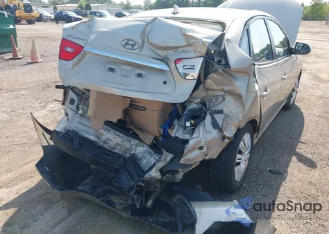 2010 Hyundai Elantra Gls from USA, damaged, VIN KMHDU4AD0AU894330